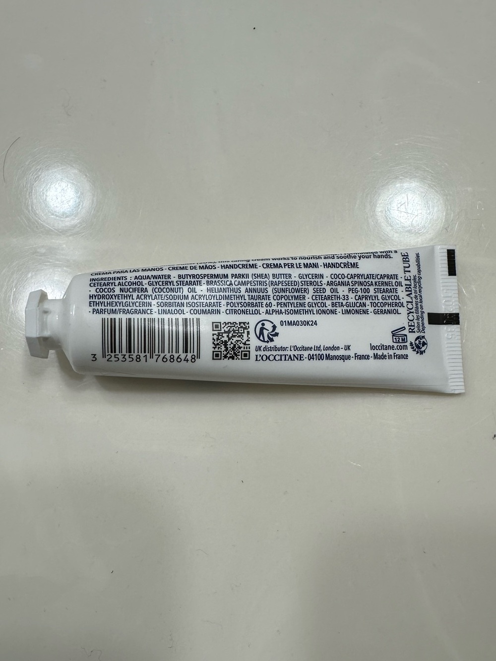 L'Occitane Shea Butter Hand Cream NWT - Picture 2 of 2